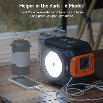292Wh 320W Batería de litio Estación de energía portátil para acampar al aire libre