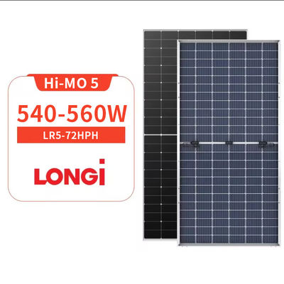 Panel solar monocristalino Longi Modulo solar Hi Mo 5 6 7 540W 545W 550W 555W 560W