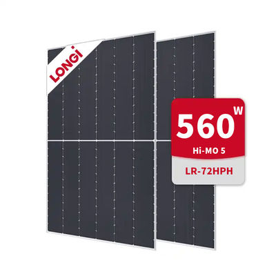 Panel solar monocristalino Longi Modulo solar Hi Mo 5 6 7 540W 545W 550W 555W 560W