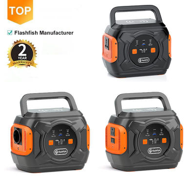 Banco de energía solar portátil de 320W Estación de energía solar de emergencia DC 9-12V/10A