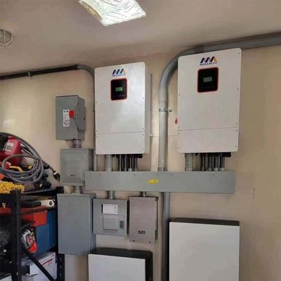 Tipo de salida Inversor híbrido monofásico de 8 kW Megarevo R8KL1 con velocidad de transporte