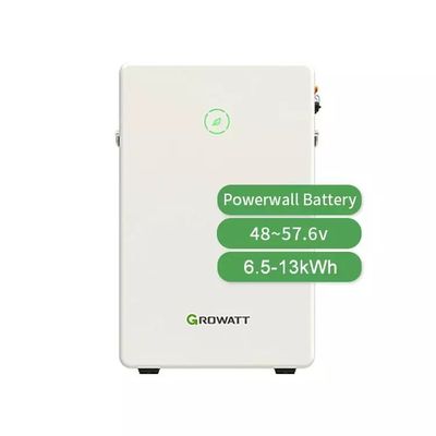 Batería Growatt GBLI6532 6.5kw 51.2v Baterías de litio para sistema solar fuera de la red