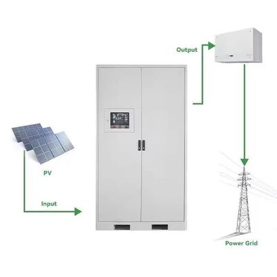 Estación de energía solar de 1000 V de 3500 kg con tecnología de refrigeración avanzada y capacidad de 100 kWh