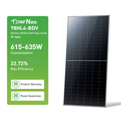 Panel solar mono PV de media célula para el hogar IP68 con caja de unión y 22,7% de eficiencia