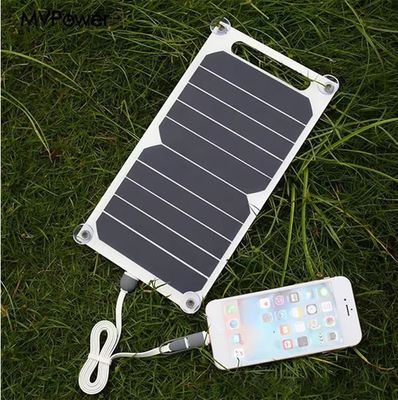 Paneles solares portátiles de 10W 5V portátiles para camping al aire libre