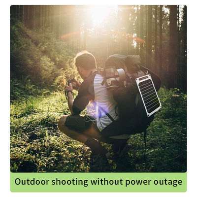 Cargador portátil de paneles solares Cargador de baterías multifunción de 48 V para acampar y viajar