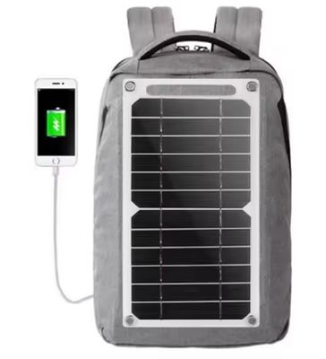 Mono impermeable de 20W panel solar plegable pequeño Mini cargador de teléfono celular solar