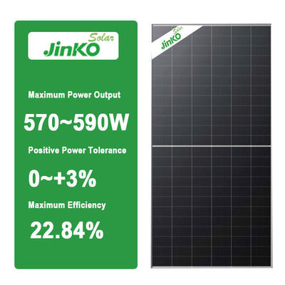 Jinko Tiger Neo tipo N de vidrio doble 570W 575W 580W 585W 590W EE.UU.