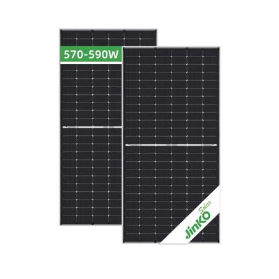 Panel solar mono tipo N Jinko 550w 555w Tiger Neo 72HL con caja de conexión IP68