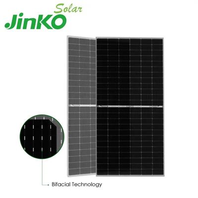 Panel solar mono tipo N Jinko 550w 555w Tiger Neo 72HL con caja de conexión IP68
