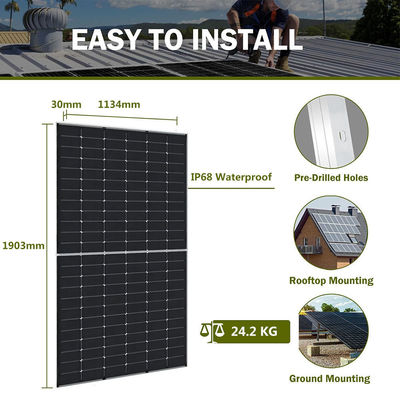 Good Jinko 575 Watt JKM575 N Modulo de paneles solares fotovoltaicos para aplicaciones residenciales