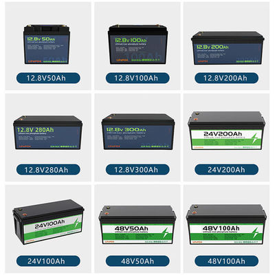 Actualice su hogar con 24V 48V 100AH 200AH Lifepo4 Batería solar de litio 5KWH 10KWH 20KWH
