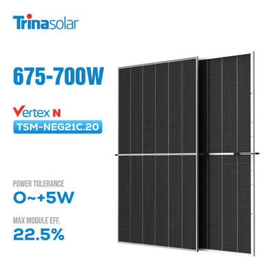 600w paneles solares trina 630w 650w 670w 700w monomódulo de nivel 1 con en el almacén de la UE