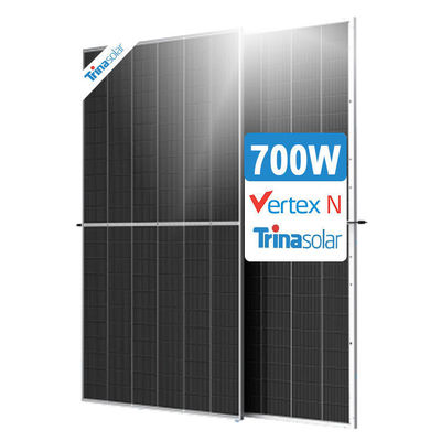 Panel solar de módulo monocristalino Trina para aplicaciones bifaciales 575W 580W 590W 595W