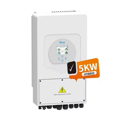 Protección IP65 Inversor solar híbrido de fase única de 6kw para sistemas de energía solar domésticos