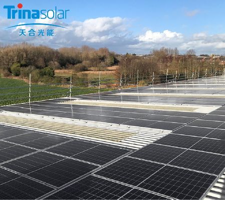 Sistema de energía solar Trina Solar TSM-NEG20C.20 620-645W Modulo solar mono PV bifacial de tipo N