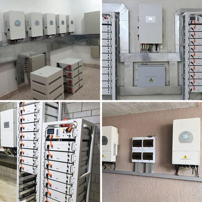 Inversor híbrido de tres fases Deye SUN-30K-SG01HP3-EU-BM3 para el sistema de energía solar de 30 kW