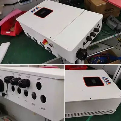 Display LCD Megarevo Inverter híbrido R5KLNA 8kw 10kw Inverter solar de fase dividida fuera de la red