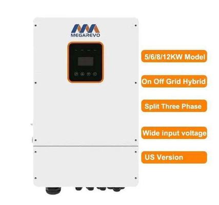 5kw 6kw 8kw 10kw Mppt Inversor solar de fase dividida 120v 240v 48v Baja frecuencia