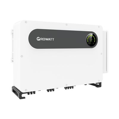 Inversores de tres fases CC/AC Growatt MAX 100-125KTL3-X LV con 5 en la red del sistema solar