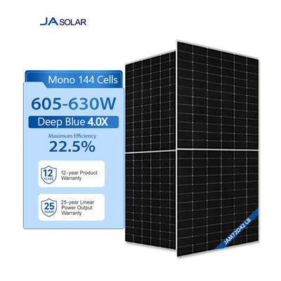 Carga de nieve alta tipo N 610w 615w 620w 625w 630w 640w Paneles solares para condiciones adversas