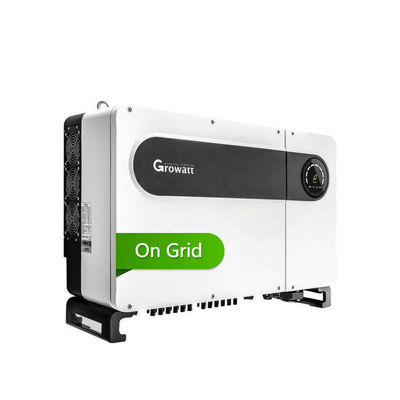 Potente Growatt 100kw Inversor solar en red MAX100-125KTL3-X LV para el sistema de energía solar