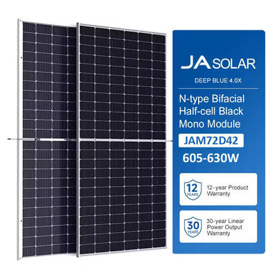 Los paneles solares de tipo N resistentes a la nieve delantera 630W 610W 615W 620W 625W 635W