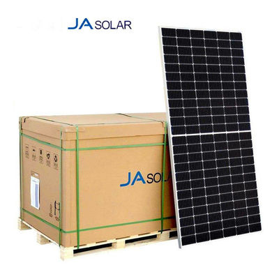 605W 615W 625W JA N Tipo de panel solar bifacial Panel solar de vidrio doble Tamaño de célula 182mmx182mm