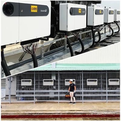 110kw 120kw 125kw En la red invertidor híbrido solar Growatt MAX 125KTL3-X LV