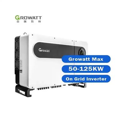Growatt MAX 100-125KTL3-X LV Inverter de tres fases 84KG Tipo de salida y conexión WiFi