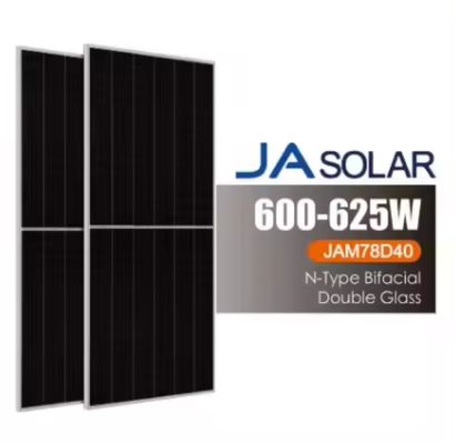 JA Solar JAM66D45-600-625/lB Paneles solares de tipo N de 625W y asequibilidad en un solo paquete