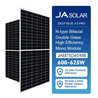 620W JAM72D42/LB Panel solar elevado con una eficiencia del 22,4% y dimensiones de 2465*1134*35mm