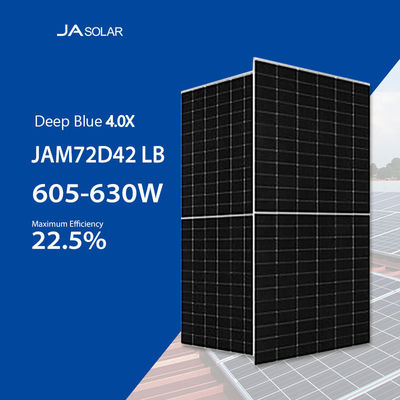 JA Solar 620 Watts Panel solar bifacial de tipo N Mejor opción para soluciones de energía solar