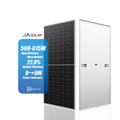 Los paneles solares JAM66D45 LB 590W 595W 600W 605W 610W 615W tipo n con doble vidrio bifacial
