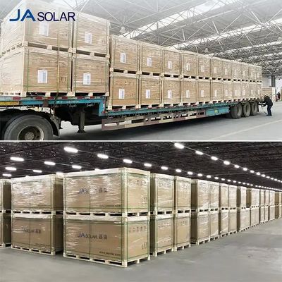 JA 590W 595W 600W Mono Panel Solar 605w 48v Alemania 610 Watt 615wp 600w Módulo fotovoltaico