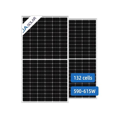 Panel solar monocristalino PERC 590w 595w 600w 605w 610w 615w para el sistema de energía solar