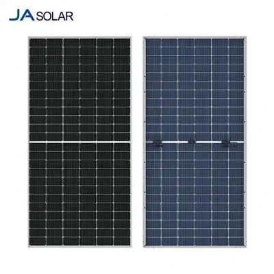 Panel solar bifacial de doble vidrio de media célula para el sistema solar certificado IEC ISO TUV