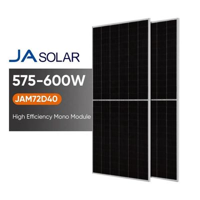 575-600W doble vidrio N-TOPCON Bifacial Mono paneles solares Panel de las dimensiones 2333 * 1134 * 30mm