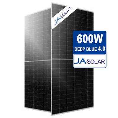 Jam72D40 Lb Deep Blue 4.0X Panel solar de 600W con marco de aleación de aluminio anodizado