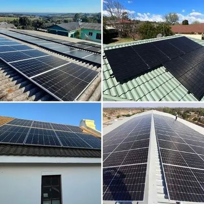 Jinko 580W Tier 1 paneles solares con certificación CE TUV y caja de unión IP68