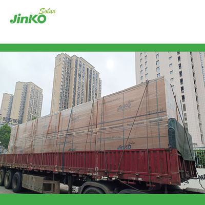 Jinko 580W Tier 1 paneles solares con certificación CE TUV y caja de unión IP68