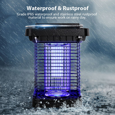UV365 Luz solar LED para insectos de doble uso Extremo ahorro de energía Luz nocturna para insectos Zapper