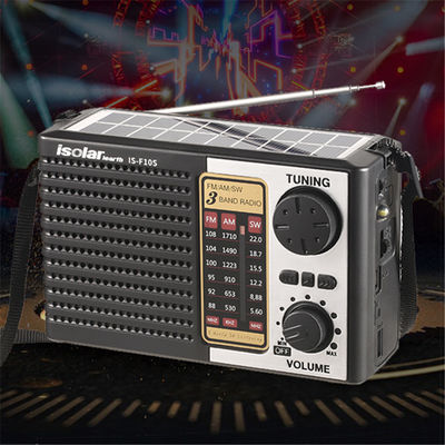 Radio portátil solar para el hogar con altavoz