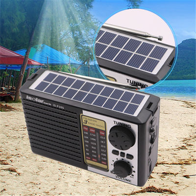 Radio portátil solar para el hogar con altavoz
