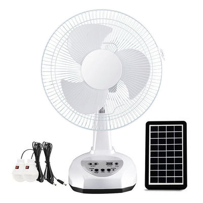 12 pulgadas 16 pulgadas ventilador recargable con energía solar ventilador de enfriamiento solar con panel solar