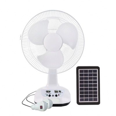 18W solar Led Fan eléctrico solar batería cargador ventilador para acampar