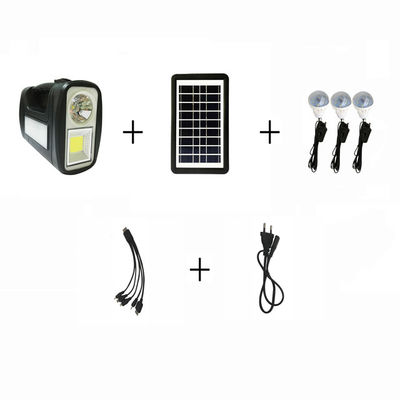 Kit de iluminación solar compacto fuera de la red con bombilla LED