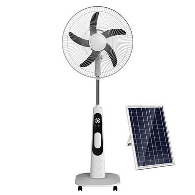 Ventilador solar de 18 pulgadas recargable para el hogar