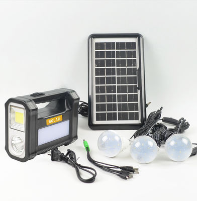 4500mah Batería de litio Sistema de iluminación solar LED para el hogar 35h Largo tiempo de trabajo
