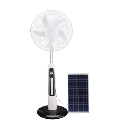 Alta eficiencia para el hogar con ventilador solar recargable Altura ajustable Ajuste de ángulo ancho